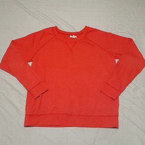 Womans Red Sweatshirt